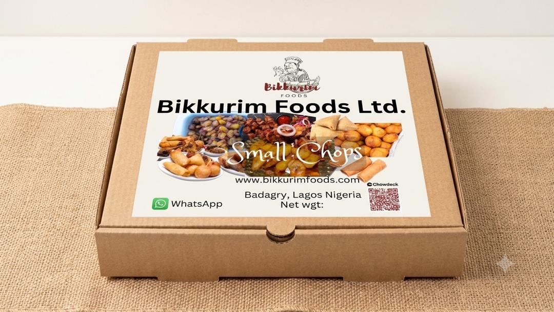 Small Chops - Platter Box, sealed